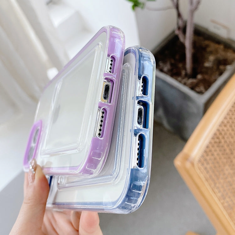 Full-coverage 360 Clear PC + TPU Shockproof Protective Case with Card Slot, For iPhone 12 mini, For iPhone 12 / 12 Pro, For iPhone 12 Pro Max, For iPhone 11 Pro