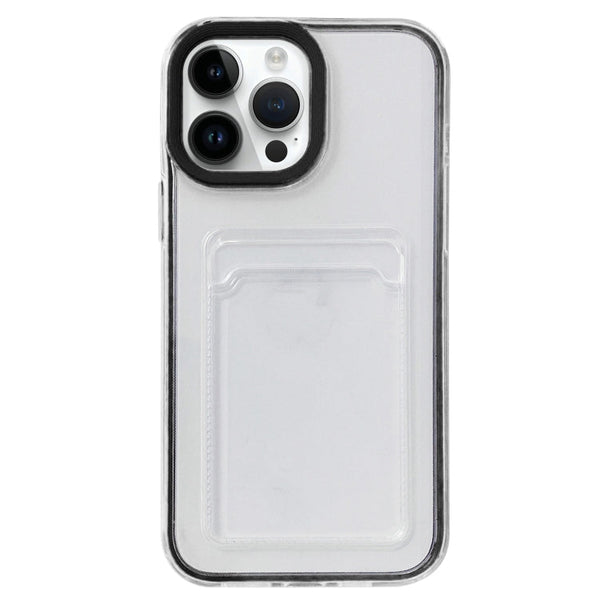 Full-coverage 360 Clear PC + TPU Shockproof Protective Case with Card Slot, For iPhone 12 mini, For iPhone 12 / 12 Pro, For iPhone 12 Pro Max, For iPhone 11 Pro