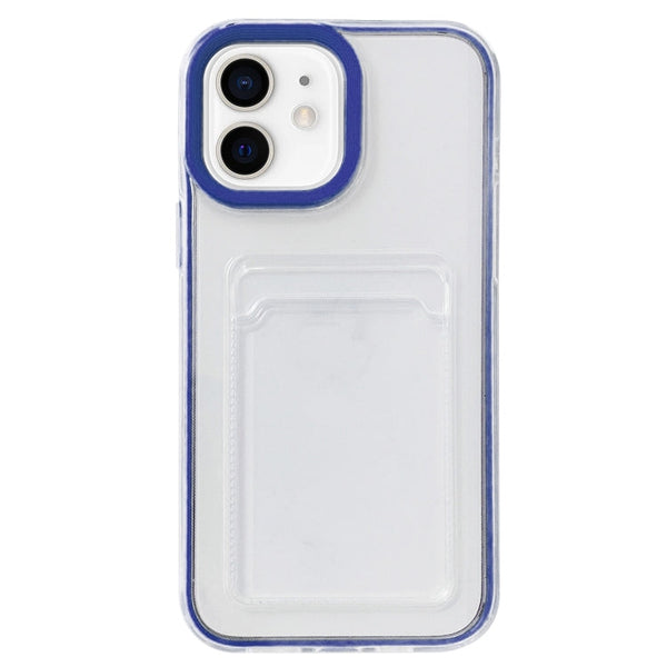 Full-coverage 360 Clear PC + TPU Shockproof Protective Case with Card Slot, For iPhone 11, For iPhone 11 Pro Max