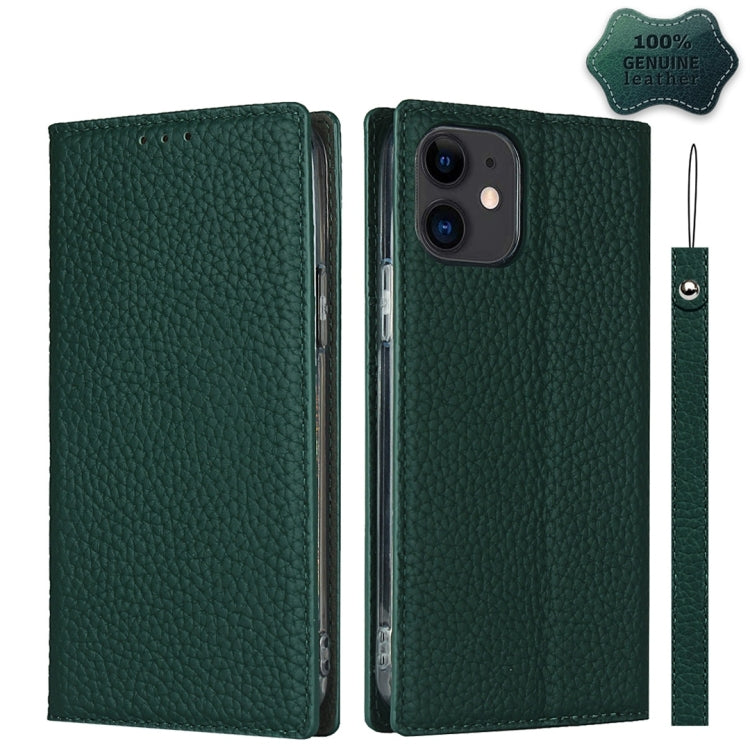 Litchi Texture Horizontal Flip Top Layer Cowhide Leather Case with Holder & Card Slots & Wallet & Strap & Wire Winder, For iPhone 12 mini, For iPhone 12 / 12 Pro, For iPhone 12 Pro Max, For iPhone 11 Pro