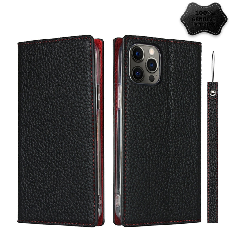 Litchi Texture Horizontal Flip Top Layer Cowhide Leather Case with Holder & Card Slots & Wallet & Strap & Wire Winder, For iPhone 12 mini, For iPhone 12 / 12 Pro, For iPhone 12 Pro Max, For iPhone 11 Pro