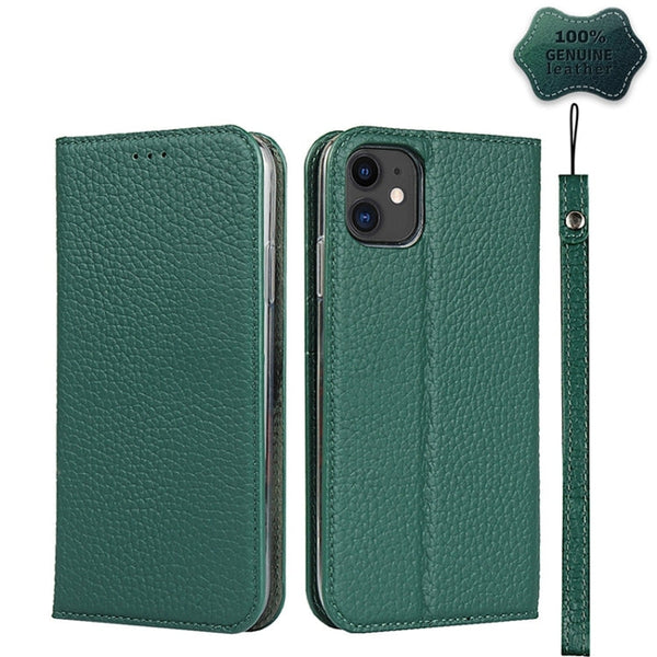 Litchi Texture Horizontal Flip Top Layer Cowhide Leather Case with Holder & Card Slots & Wallet & Strap & Wire Winder, For iPhone 11, For iPhone 11 Pro Max, For iPhone 7 / 8 / SE 2022 / SE 2020, For iPhone 7 Plus / 8 Plus