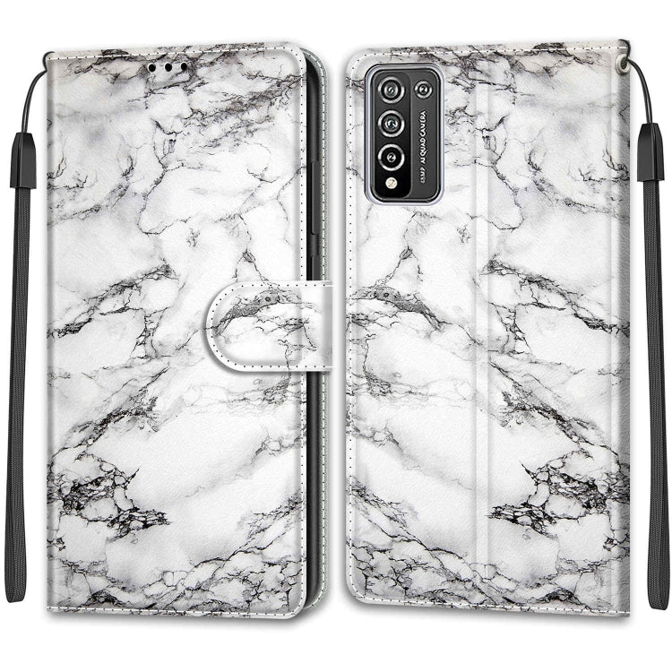 Voltage Colored Drawing Magnetic Clasp Horizontal Flip PU Leather Case with Holder & Card Slots