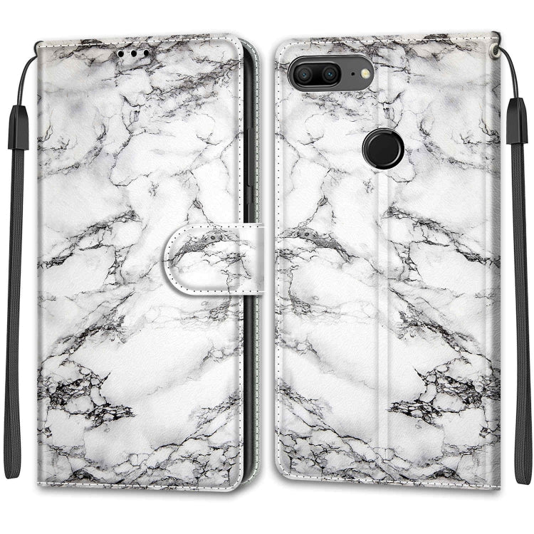 Voltage Colored Drawing Magnetic Clasp Horizontal Flip PU Leather Case with Holder & Card Slots