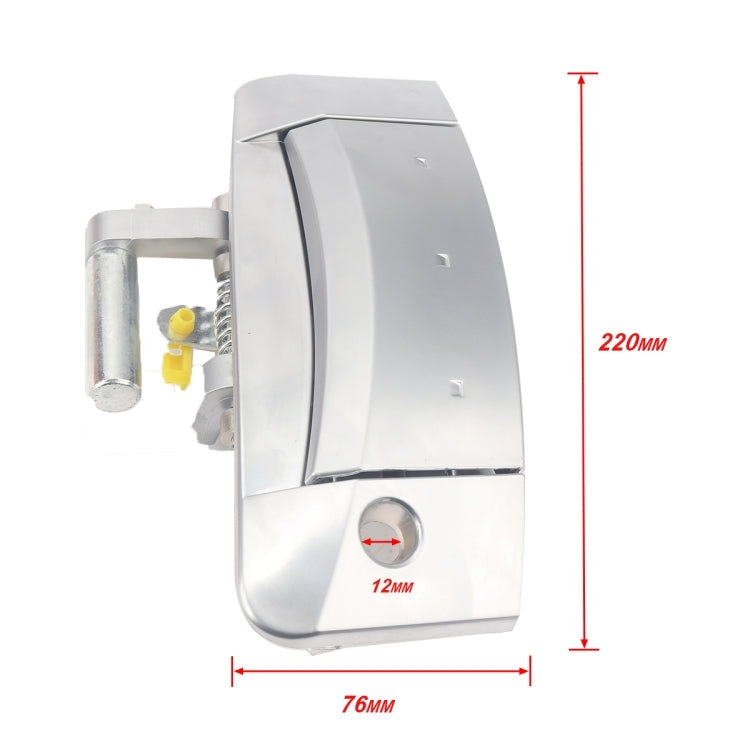 A5925 1 Pair Car Front Door Outside Handle 80607-CD41E+80606-CD01E for Nissan 350Z 2003-2009