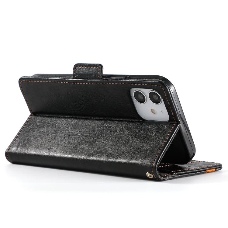 CaseNeo Business Splicing Dual Magnetic Buckle Horizontal Flip PU Leather Case with Holder & Card Slots & Wallet, For iPhone 11, For iPhone 11 Pro Max