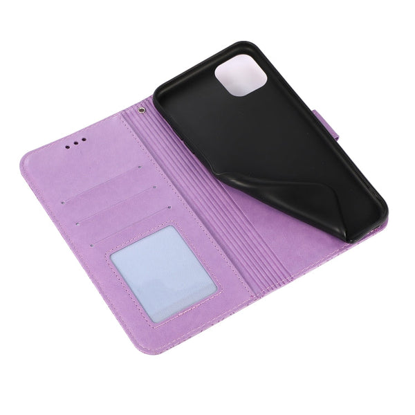 Skin Feel Embossed Sunflower Horizontal Flip Leather Case with Holder & Card Slots & Wallet & Lanyard, For iPhone 11 Pro Max, For iPhone 11 Pro, For iPhone 11, For iPhone XR