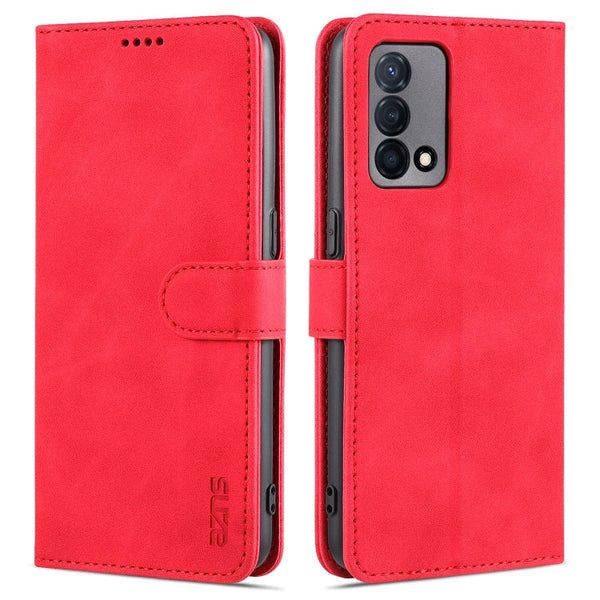 AZNS Skin Feel Calf Texture Horizontal Flip Leather Case with Card Slots & Holder & Wallet, For OPPO K9, For OPPO Reno6 5G, For OPPO Reno6 Pro 5G, For Vivo Y53S 5G
