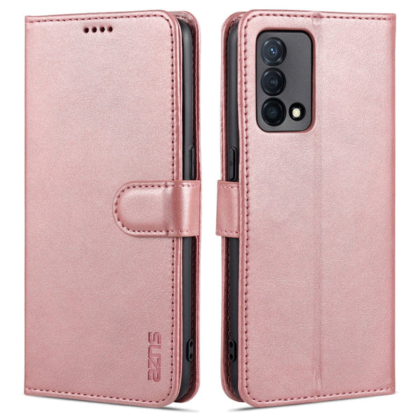 AZNS Skin Feel Calf Texture Horizontal Flip Leather Case with Card Slots & Holder & Wallet, For OPPO K9, For OPPO Reno6 5G, For OPPO Reno6 Pro 5G, For Vivo Y53S 5G