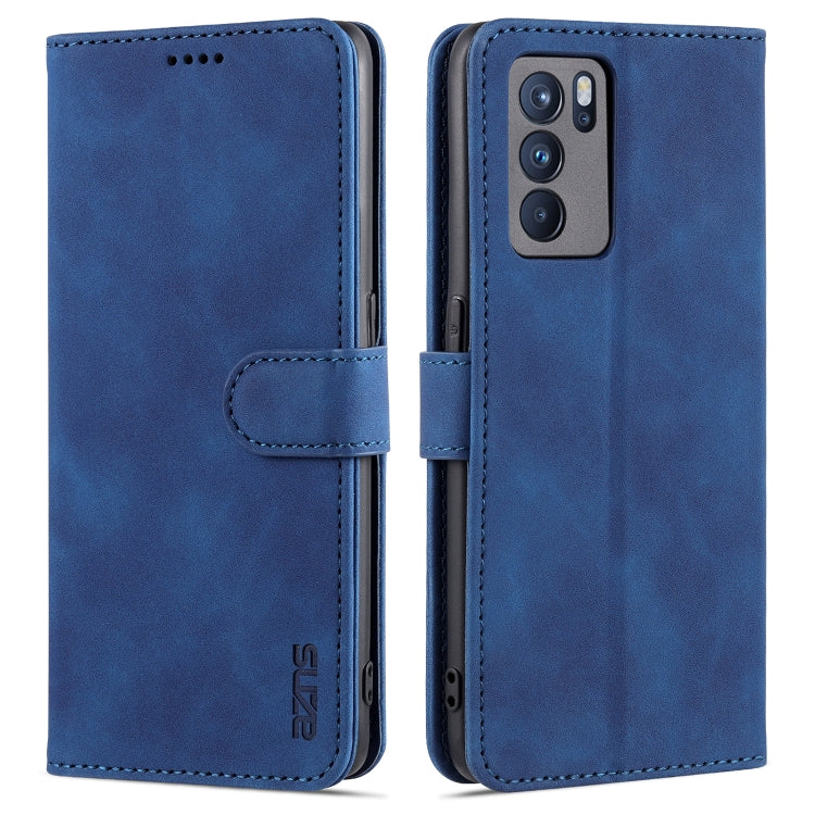 AZNS Skin Feel Calf Texture Horizontal Flip Leather Case with Card Slots & Holder & Wallet, For OPPO K9, For OPPO Reno6 5G, For OPPO Reno6 Pro 5G, For Vivo Y53S 5G