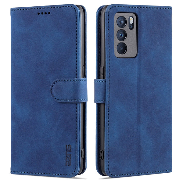 AZNS Skin Feel Calf Texture Horizontal Flip Leather Case with Card Slots & Holder & Wallet, For OPPO K9, For OPPO Reno6 5G, For OPPO Reno6 Pro 5G, For Vivo Y53S 5G