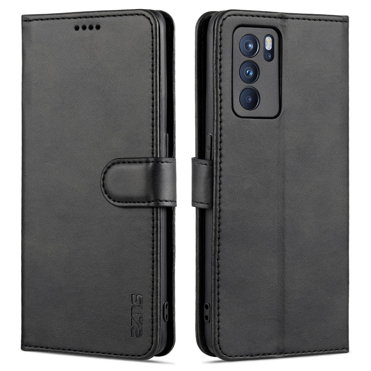 AZNS Skin Feel Calf Texture Horizontal Flip Leather Case with Card Slots & Holder & Wallet, For OPPO K9, For OPPO Reno6 5G, For OPPO Reno6 Pro 5G, For Vivo Y53S 5G
