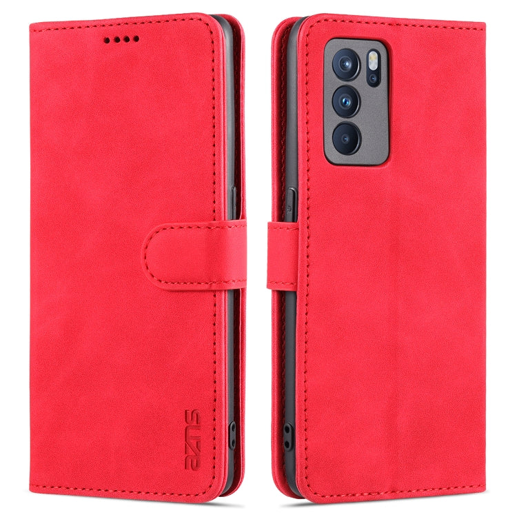 AZNS Skin Feel Calf Texture Horizontal Flip Leather Case with Card Slots & Holder & Wallet, For OPPO K9, For OPPO Reno6 5G, For OPPO Reno6 Pro 5G, For Vivo Y53S 5G