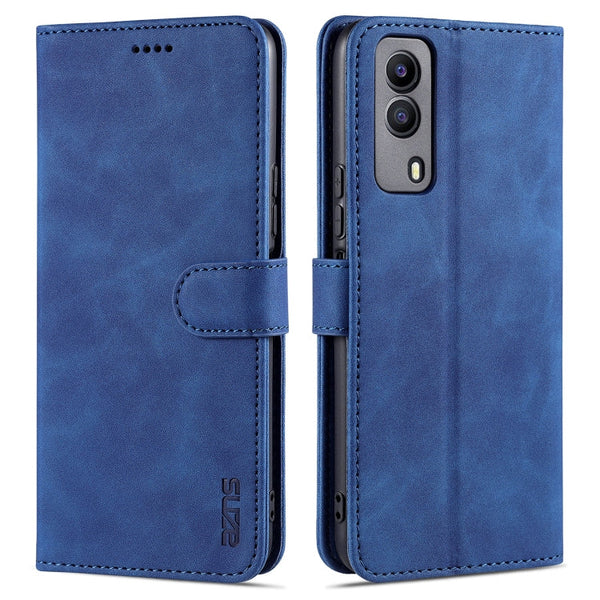 AZNS Skin Feel Calf Texture Horizontal Flip Leather Case with Card Slots & Holder & Wallet, For OPPO K9, For OPPO Reno6 5G, For OPPO Reno6 Pro 5G, For Vivo Y53S 5G