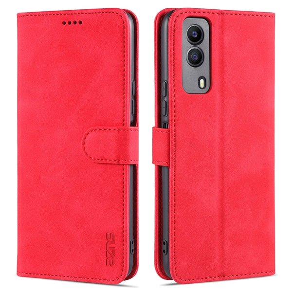 AZNS Skin Feel Calf Texture Horizontal Flip Leather Case with Card Slots & Holder & Wallet, For OPPO K9, For OPPO Reno6 5G, For OPPO Reno6 Pro 5G, For Vivo Y53S 5G
