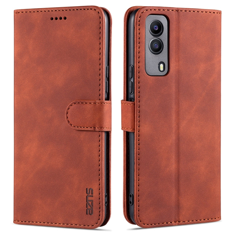 AZNS Skin Feel Calf Texture Horizontal Flip Leather Case with Card Slots & Holder & Wallet, For OPPO K9, For OPPO Reno6 5G, For OPPO Reno6 Pro 5G, For Vivo Y53S 5G
