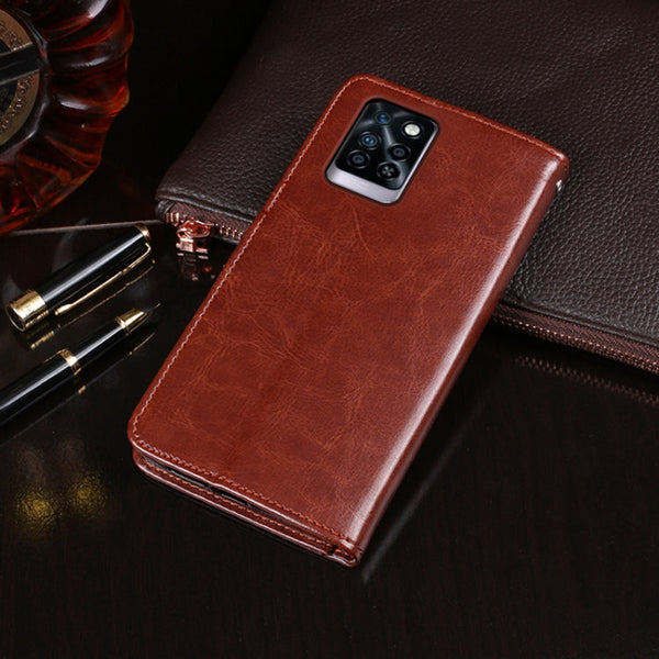 idewei Crazy Horse Texture Horizontal Flip Leather Case with Holder & Card Slots & Wallet, For Infinix Note 10 Pro, For Lenovo K13, For Lenovo K13 Note