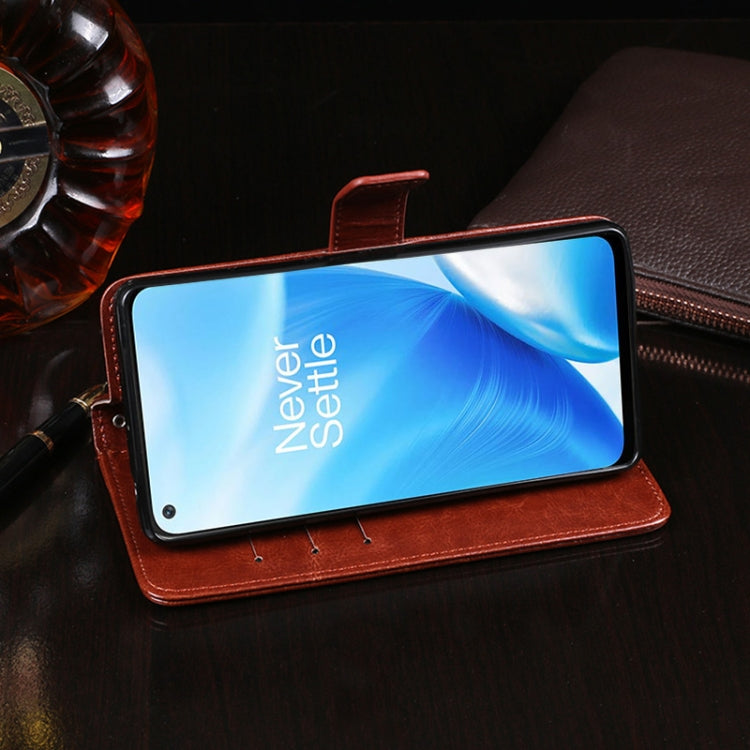 idewei Crazy Horse Texture Horizontal Flip Leather Case with Holder & Card Slots & Wallet, For OnePlus Nord N200 5G, For Asus Zenfone 8 Flip, For Infinix Hot 10T