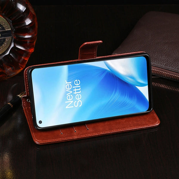 idewei Crazy Horse Texture Horizontal Flip Leather Case with Holder & Card Slots & Wallet, For OnePlus Nord N200 5G, For Asus Zenfone 8 Flip, For Infinix Hot 10T