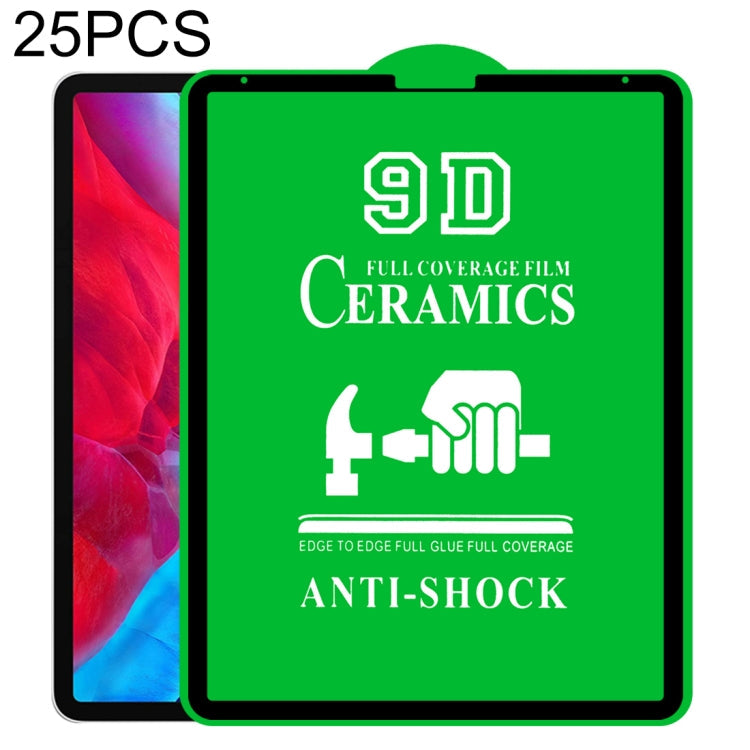 25 PCS 9D Full Screen Full Glue Ceramic Film