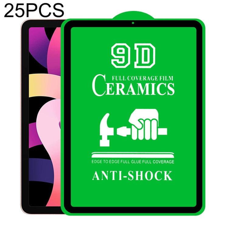 25 PCS 9D Full Screen Full Glue Ceramic Film