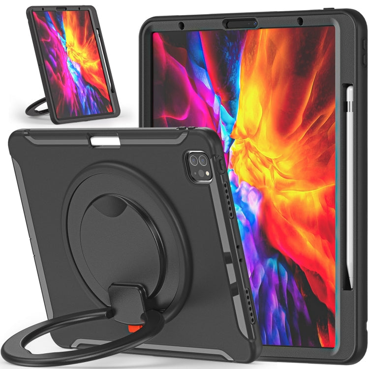 Shockproof TPU + PC Protective Case with 360 Degree Rotation Foldable Handle Grip Holder & Pen Slot, For iPad Pro 12.9 2020 / 2018, For Samsung Galaxy Tab S6 Lite 10.4 inch P610