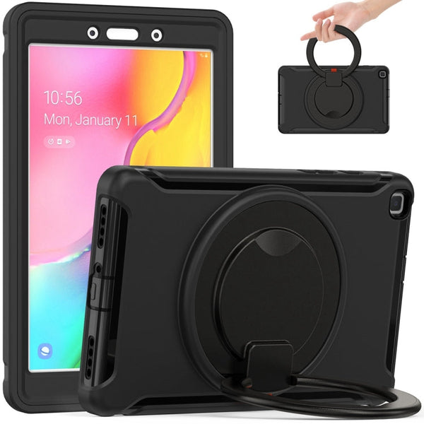 Shockproof TPU + PC Protective Case with 360 Degree Rotation Foldable Handle Grip Holder & Pen Slot, For Samsung Galaxy Tab A 8.0 2019 T290