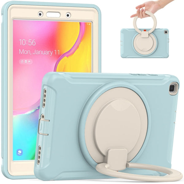 Shockproof TPU + PC Protective Case with 360 Degree Rotation Foldable Handle Grip Holder & Pen Slot, For Samsung Galaxy Tab A 8.0 2019 T290