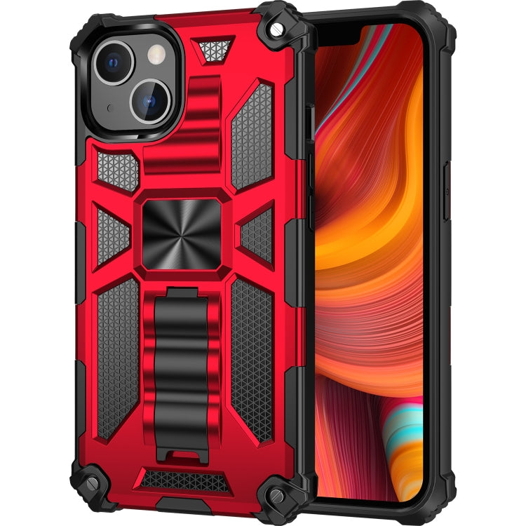 Armor Shockproof TPU + PC Magnetic Protective Case with Holder