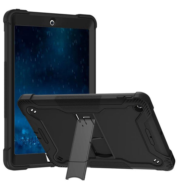 Silicone + PC Shockproof Protective Case with Holder, For iPad 10.2 2021 / 2020 / 2019, For iPad Pro 11 inch 2020, For iPad mini (2019) / mini 4, For iPad 9.7 inch (2017/2018)