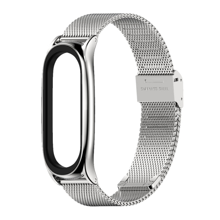 For Xiaomi Mi Band 6 / 5 / 4 / 3 Mijobs Milan Buckle Plus Stainless Steel Replacement Watchband