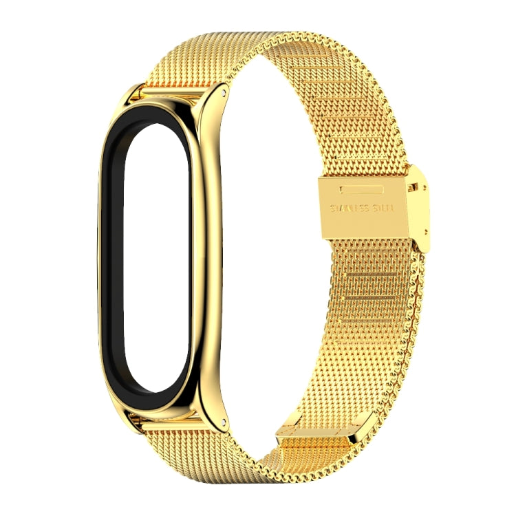 For Xiaomi Mi Band 6 / 5 / 4 / 3 Mijobs Milan Buckle Plus Stainless Steel Replacement Watchband