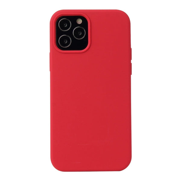 Solid Color Liquid Silicone Shockproof Protective Case