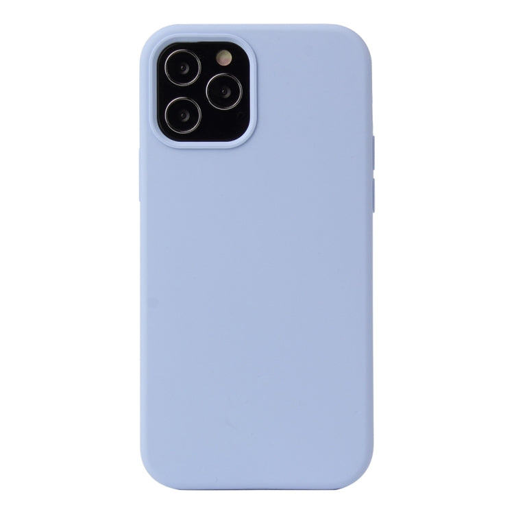 Solid Color Liquid Silicone Shockproof Protective Case