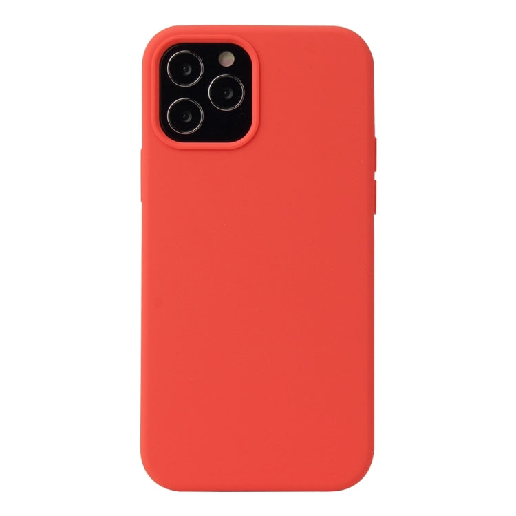 Solid Color Liquid Silicone Shockproof Protective Case