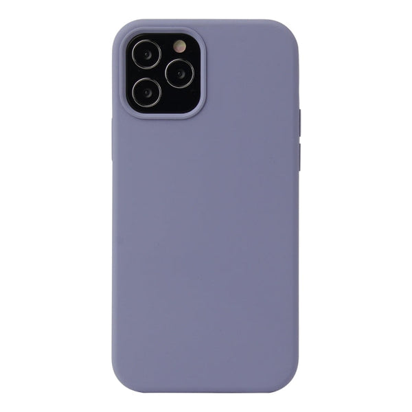 Solid Color Liquid Silicone Shockproof Protective Case