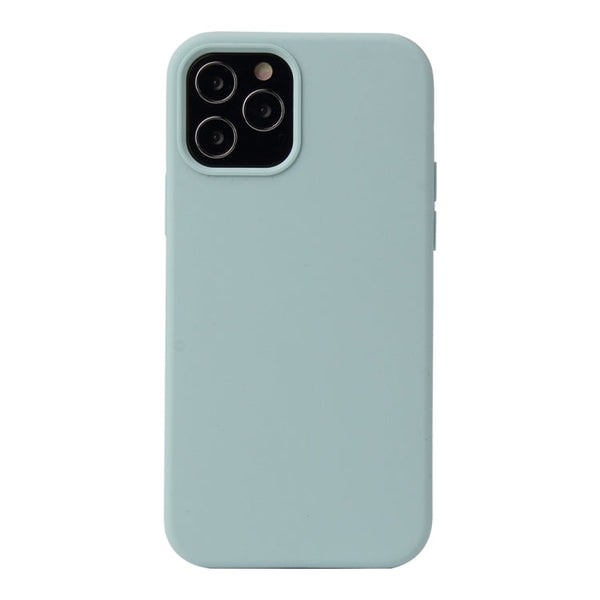 Solid Color Liquid Silicone Shockproof Protective Case