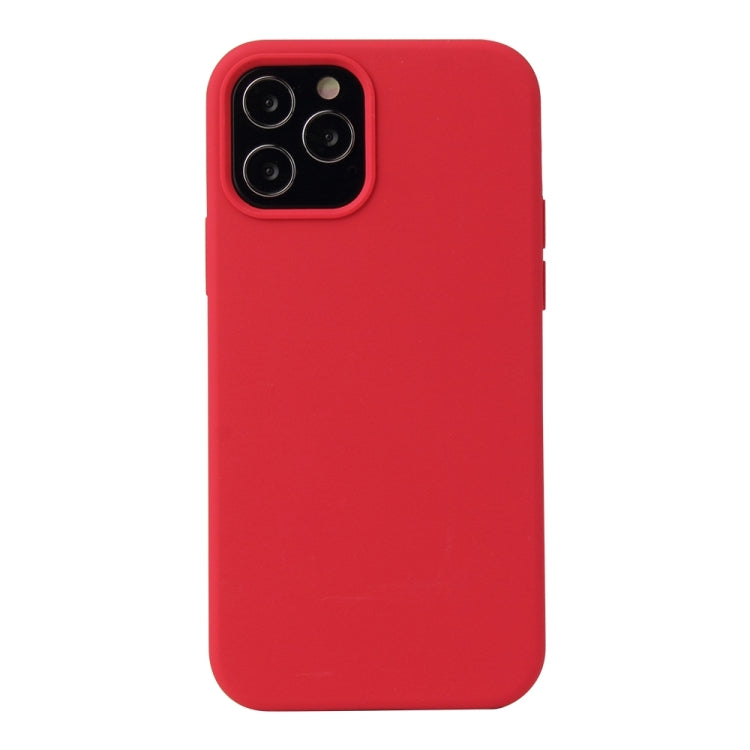 Solid Color Liquid Silicone Shockproof Protective Case