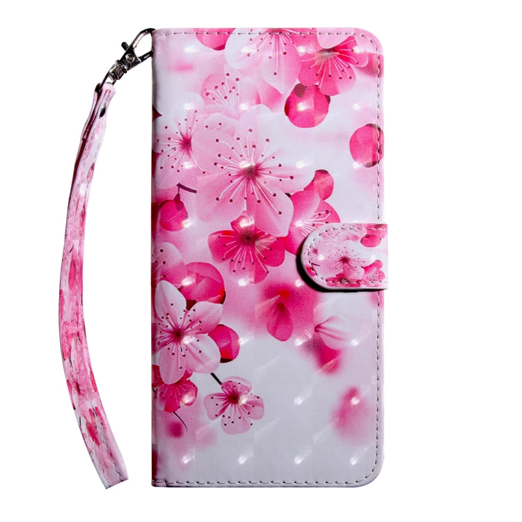 3D Painting Pattern Coloured Drawing Horizontal Flip TPU + PU Leather Case with Holder & Card Slots & Wallet