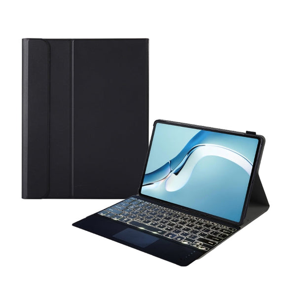 For Huawei MatePad Pro 12.6 2021 Sheep Texture Ultra-thin Backlight Bluetooth Keyboard Horizontal Flip Leather Case with Holder & Touchpad