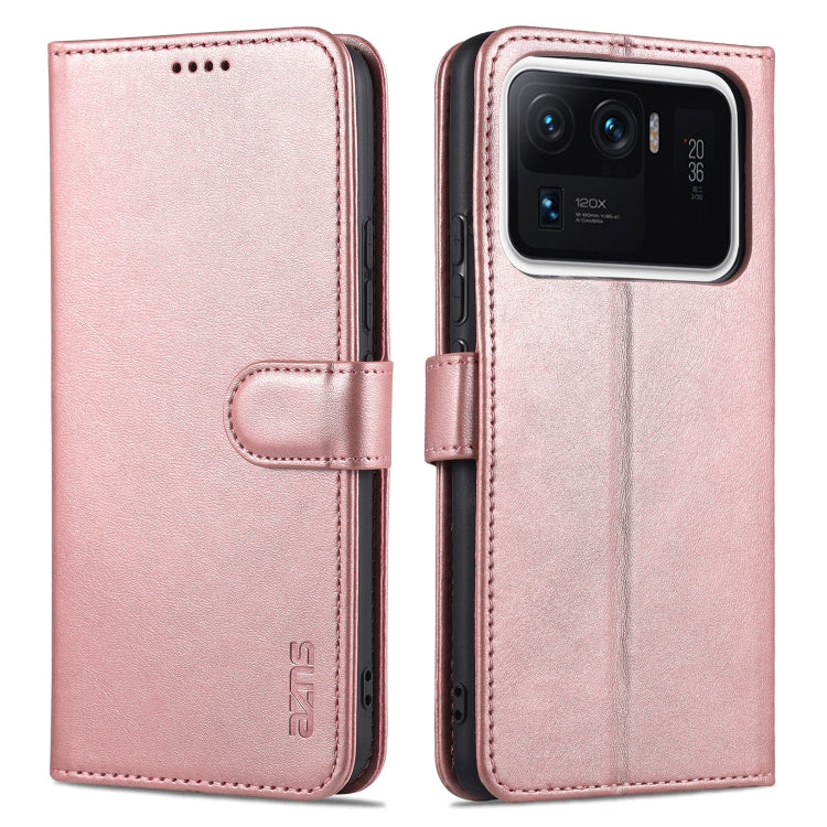 AZNS Skin Feel Calf Texture Horizontal Flip Leather Case with Card Slots & Holder & Wallet, For Xiaomi Mi 11 Lite, For Xiaomi Mi 11 Ultra