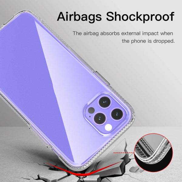 Shockproof Transparent TPU Airbag Protective Case, For iPhone 13, For iPhone 13 Pro, For iPhone 13 Pro Max