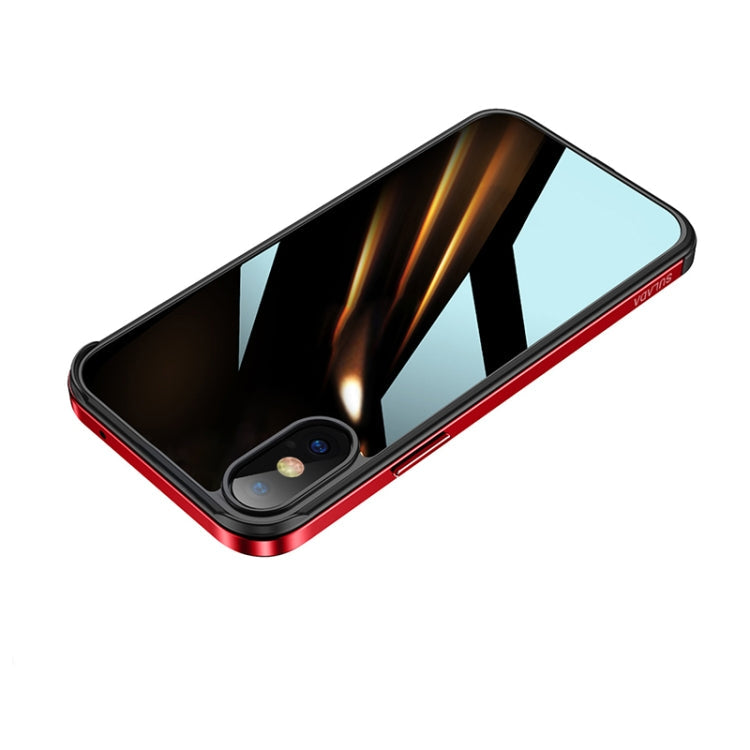 SULADA Shockproof Aviation Aluminum Metal Frame + Nano Glass + TPU Protective Case, For iPhone 12 Pro, For iPhone 12 Pro Max, For iPhone 11 Pro Max, For iPhone XS / X