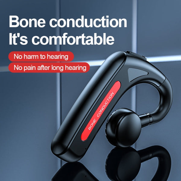 M-618 Bone Conduction Hanging Ear Stereo Bluetooth Headset, M-618 (Green), M-618 (Black), M-618 (Blue), M-618 (Red)
