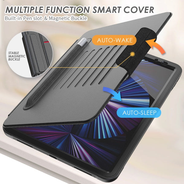 Smart B Magnetic Horizontal Flip Leather Case with 7-speed Bracket & Card Slots & Pen Slot & Sleep / Wake-up Function