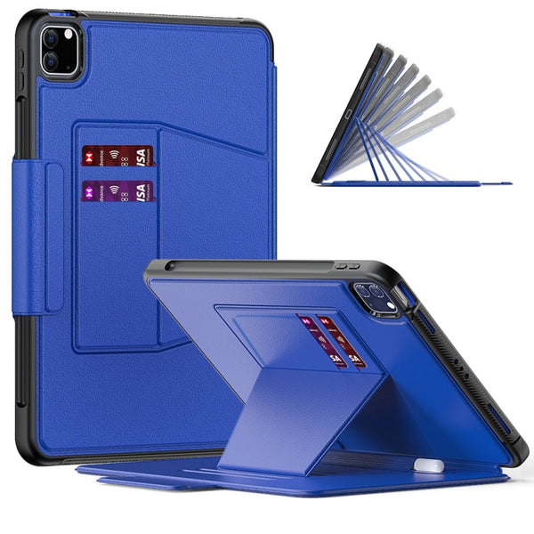 Smart B Magnetic Horizontal Flip Leather Case with 7-speed Bracket & Card Slots & Pen Slot & Sleep / Wake-up Function