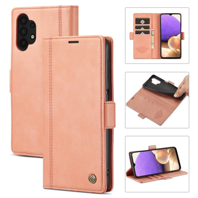 LC.IMEEKE Magnetic Buckle PU + TPU Horizontal Flip Leather Case with Holder & Card Slots & Wallet, For Samsung Galaxy A32 5G, For Samsung Galaxy A51 / M40s, For Samsung Galaxy A71 / M70s, For Samsung Galaxy A52 5G / 4G