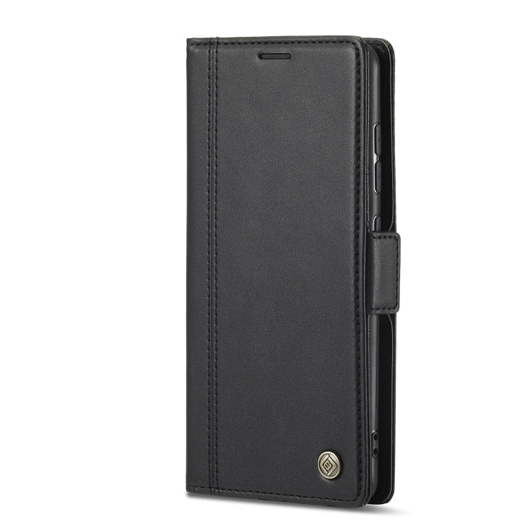 LC.IMEEKE Magnetic Buckle PU + TPU Horizontal Flip Leather Case with Holder & Card Slots & Wallet, For Samsung Galaxy S21 FE 5G