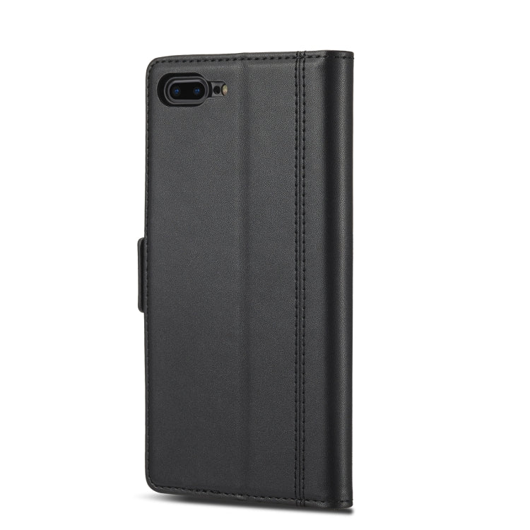 LC.IMEEKE Magnetic Buckle PU + TPU Horizontal Flip Leather Case with Holder & Card Slots & Wallet, For iPhone 8 Plus & 7 Plus, For iPhone X / XS, For iPhone XS Max, For iPhone XR