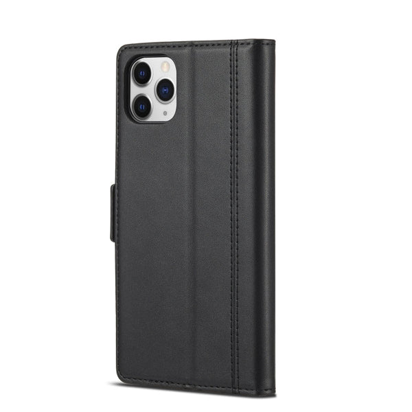 LC.IMEEKE Magnetic Buckle PU + TPU Horizontal Flip Leather Case with Holder & Card Slots & Wallet, For iPhone 11, For iPhone 11 Pro, For iPhone 11 Pro Max, For iPhone 12 Pro Max